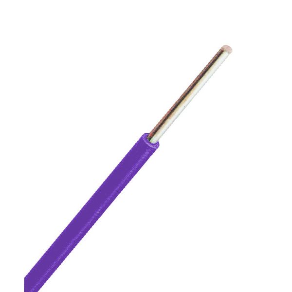 PVC Insulated Wires H07V-U (Ye) 2,5mmý violet image 1