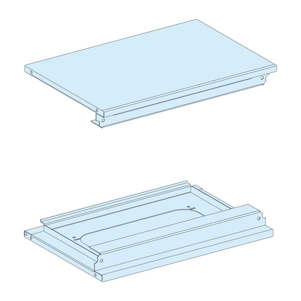 2 PLAIN UPPER/LOW PLATE W300 PRISMA G IP55 image 1