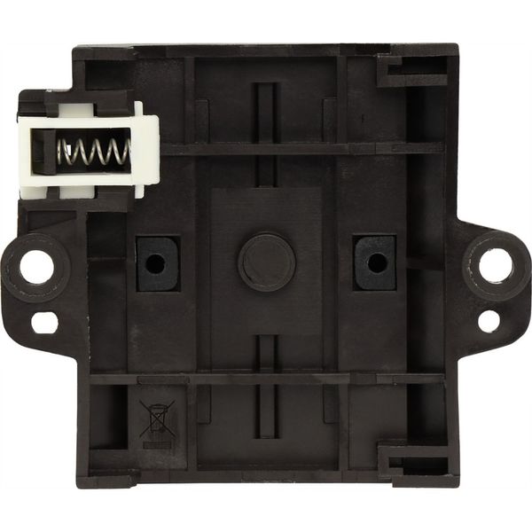 Main switch, T3, 32 A, rear mounting, 4 contact unit(s), 8-pole, STOP function, With black rotary handle and locking ring, Lockable in the 0 (Off) pos image 27