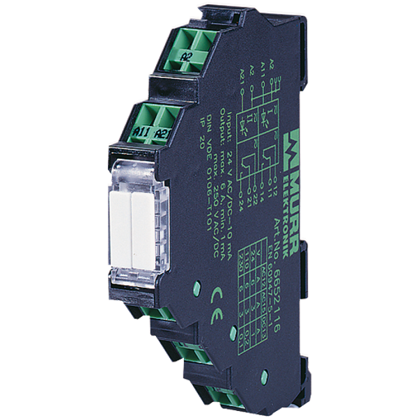 MIRO 12.4 230V-2U-FK OUTPUT RELAY IN: 230 VAC/DC - OUT: 250VAC/DC / 6A image 1