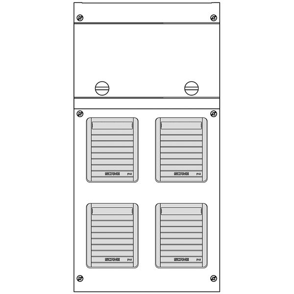 SURF.MOUNT.DISTRIBUTION ASSEMBLY BLOCK4 image 2