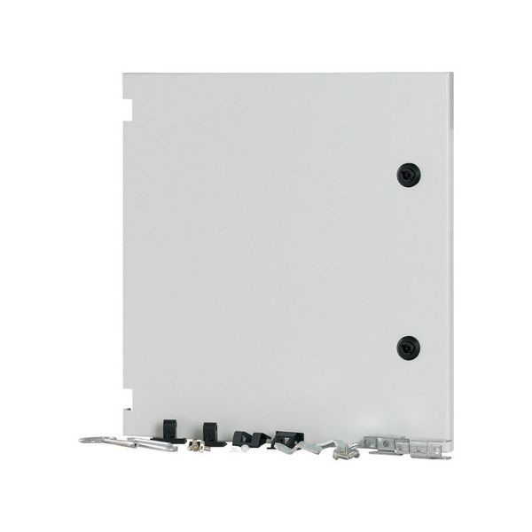 Section wide door, closed, HxW=450x425mm, IP55, grey image 6