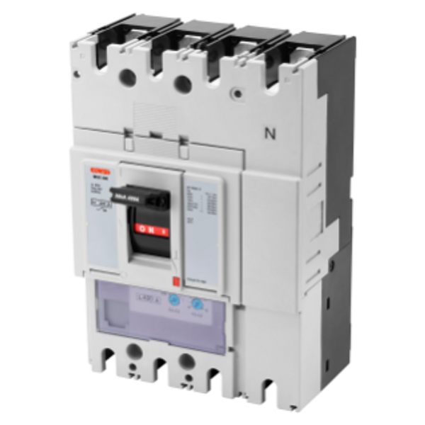 MSX 400 - MOULDED CASE CIRCUIT BREAKERS - ADJUSTABLE THERMAL AND ADJUSTABLE MAGNETIC RELEASE - 50KA 4P 400A 690V image 1