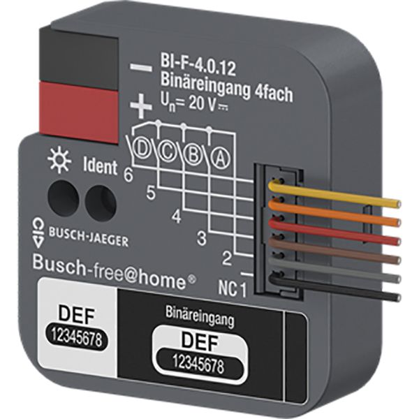 BI-F-4.0.12 Binary Input, 4-fold, FM, image 1