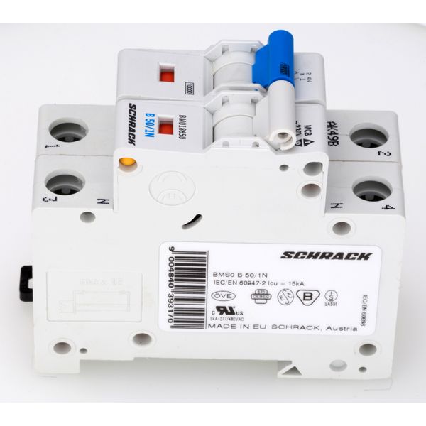 Miniature Circuit Breaker (MCB) B50/1+N, 10kA image 9