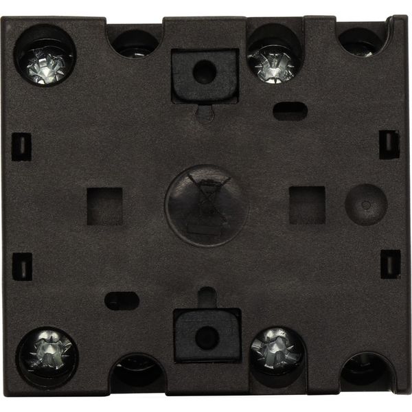 Universal control switches, T0, 20 A, center mounting, 3 contact unit(s), Contacts: 6, Spring-return from positions 1 and 2, 45 °, momentary, 2>0 image 15