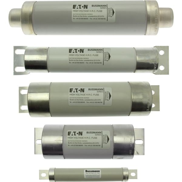 Motor fuse-link, medium voltage, 100 A, AC 3.6 kV, 51 x 254 mm, back-up, BS, with striker image 1