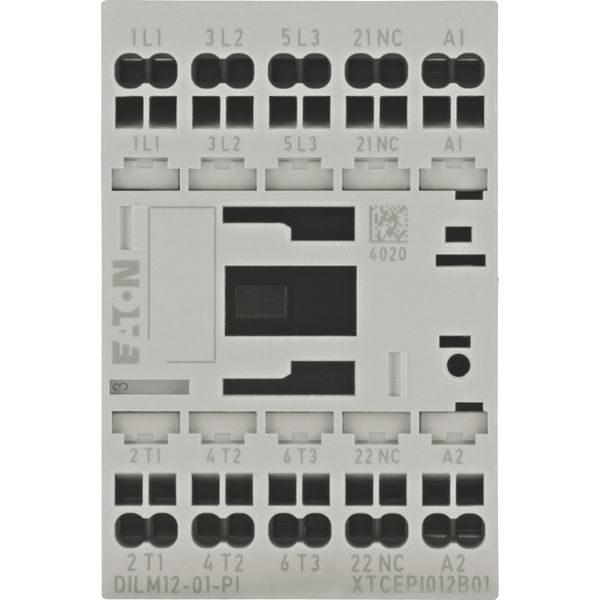 Contactor, 3 pole, 380 V 400 V 5.5 kW, 1 NC, 220 V 50/60 Hz, AC operation, Push in terminals image 11