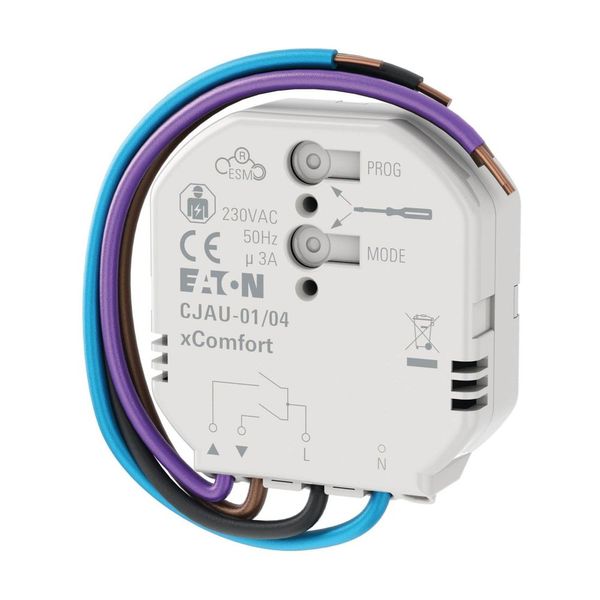 Shutter actuator flush-box mount without local input image 6