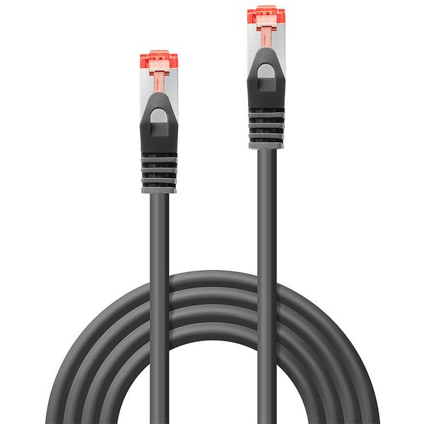 1m Cat.6 S/FTP Network Cable, Black RJ45, M/M, 250MHz, Copper, 28AWG image 2