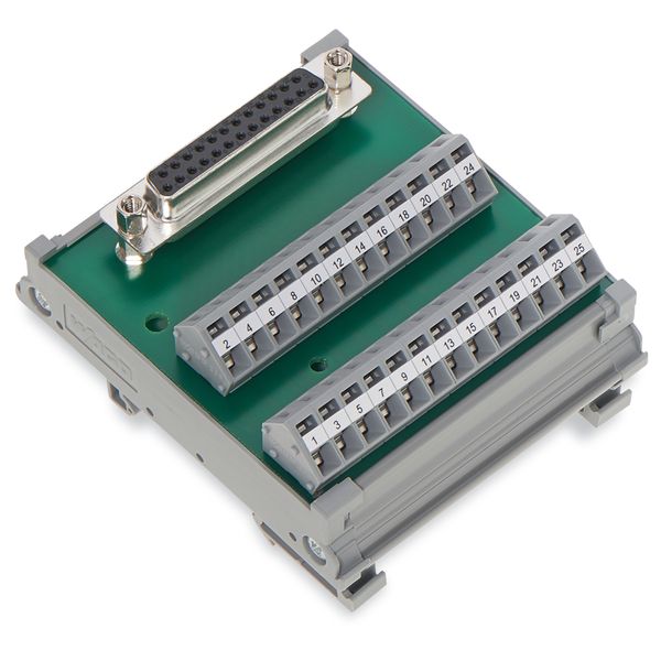 Interface module with solder pin Female connector image 6