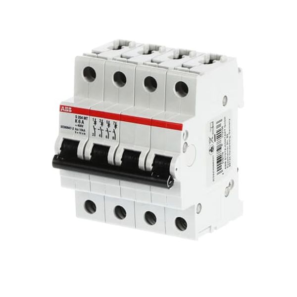 S204MT-K6 Miniature Circuit Breaker - 4P - K - 6 A image 4