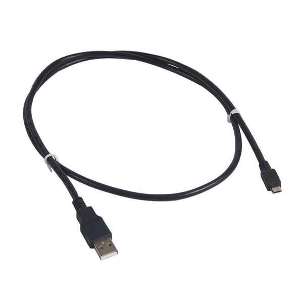 USB 2.0 cord Type-A male to micro-B male 1 meter image 1