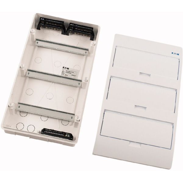 ECO Compact distribution board, flush mounting, 3-rows, 12 MU, IP40 image 13