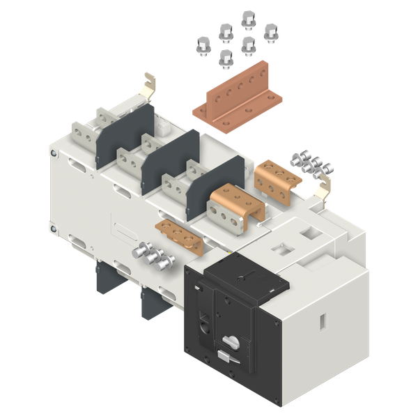 Load break switch body  SIRCO AC 690VDC 4P 2000A image 2