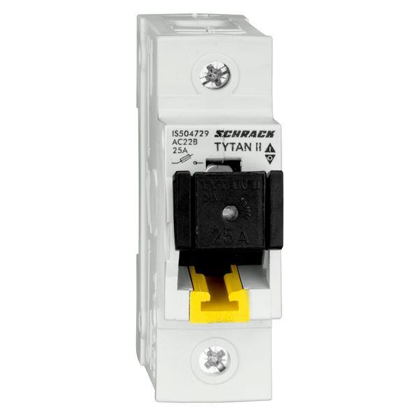 TYTAN II, D02 Fuse switch disconnector, 1-pole, complete 25A image 1