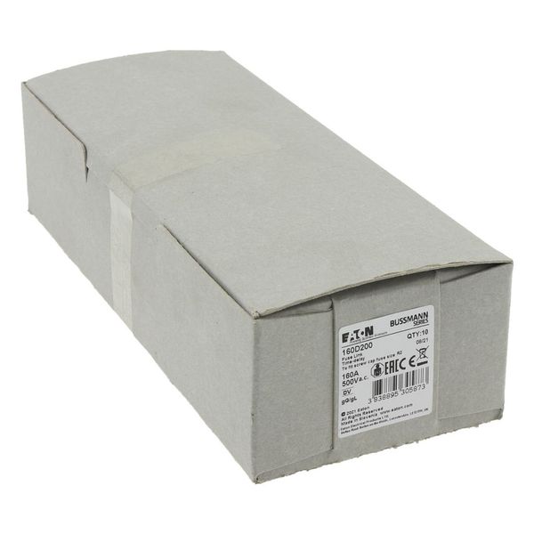 Fuse-link, low voltage, 160 A, AC 500 V, D5, 56 x 46 mm, gL/gG, DIN, IEC, time-delay image 16