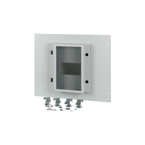 Front plate, NZM4, 4p, fixed, W=800mm, IP55, grey image 5