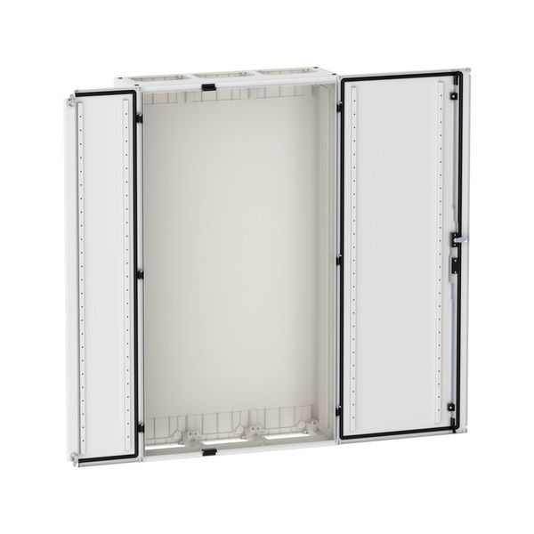 Wall-mounted enclosure EMC2 empty, IP55, protection class II, HxWxD=1400x800x270mm, white (RAL 9016) image 10