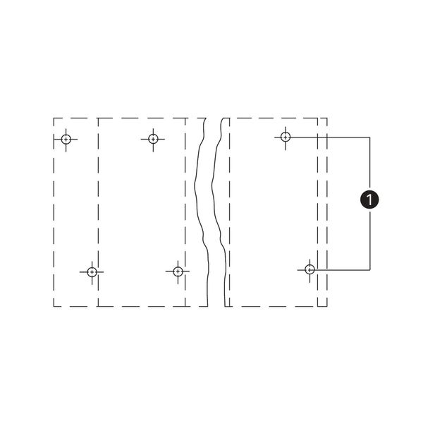 Double-deck PCB terminal block 2.5 mm² Pin spacing 10 mm gray image 2