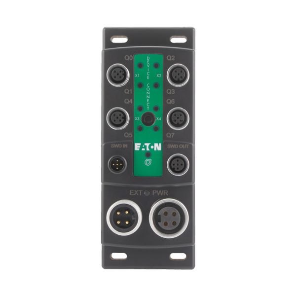 SWD Block module I/O module IP69K, 24 V DC, 8 outputs with separate power supply, 4 M12 I/O sockets image 8
