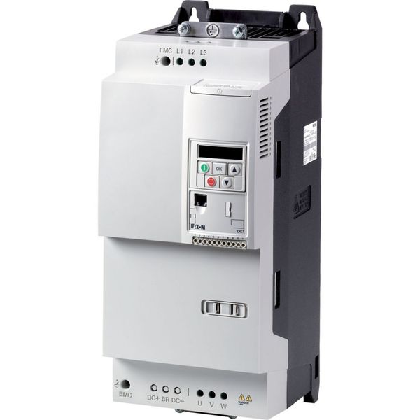 Variable frequency drive, 230 V AC, 3-phase, 46 A, 11 kW, IP20/NEMA 0, Radio interference suppression filter, Brake chopper, FS4 image 6