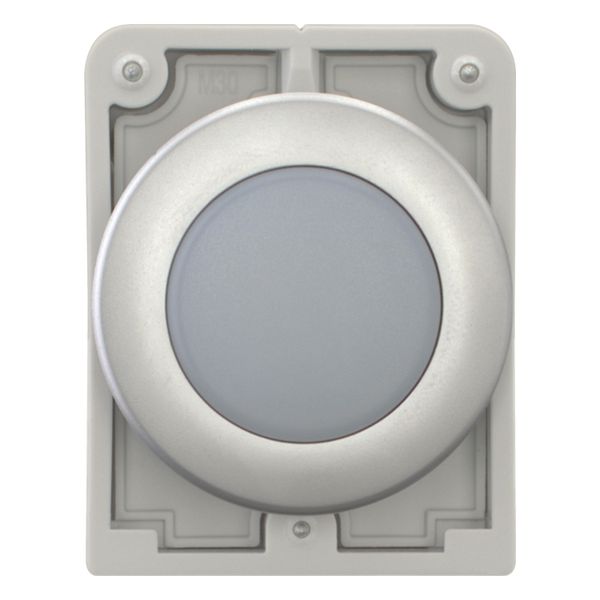 Indicator light, RMQ-Titan, Flat, white, Metal bezel image 4