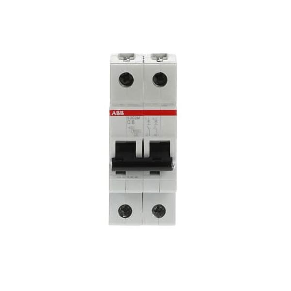 S202M-D10 Miniature Circuit Breaker - 2P - D - 10 A image 3