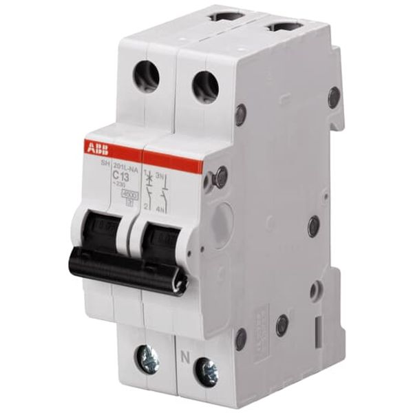 SH201L-B16NA Miniature Circuit Breaker - 1+NP - B - 16 A image 1