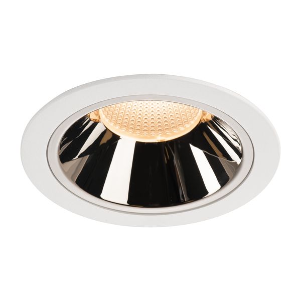 NUMINOS® DL XL, Indoor LED recessed ceiling light white/chrome 2700K 40° image 1