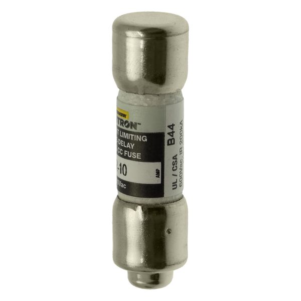 Fuse-link, LV, 10 A, AC 600 V, 10 x 38 mm, 13⁄32 x 1-1⁄2 inch, CC, UL, time-delay, rejection-type image 12