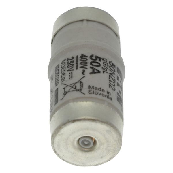 Fuse-link, LV, 50 A, AC 400 V, D02, aR, IEC, ultra rapid image 11