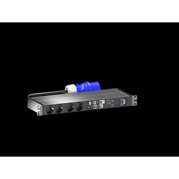 PDU switched 16A/1P CEE 4xCEE7/3 Schuko image 1