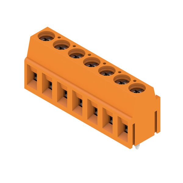 PCB terminal, 5.00 mm, Number of poles: 7, Conductor outlet direction: image 4