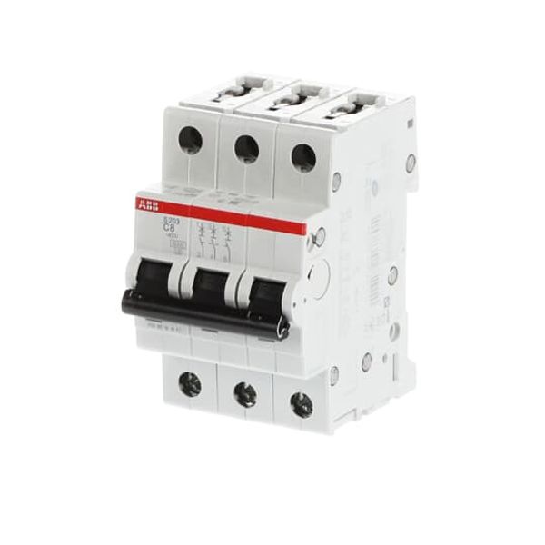 S203-D10 Miniature Circuit Breaker - 3P - D - 10 A image 2