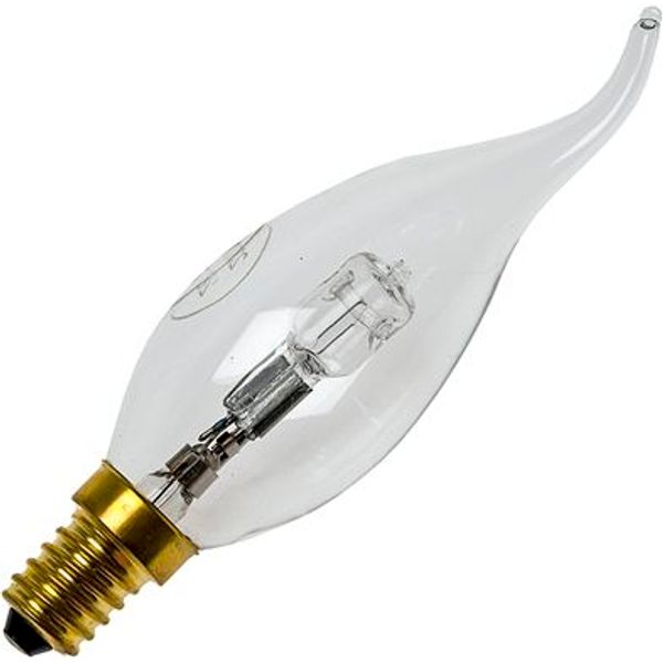 Eco Halo E14 Tip Candle C35x127 230-240V 28W 2Khrs Clear image 1