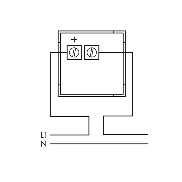 Modular ammeter, 10A-AC, direct, analogue image 3