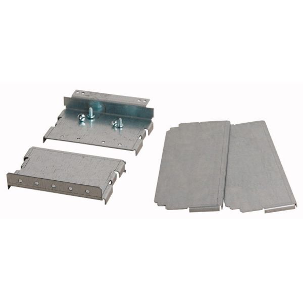 Partition box for XF modules, busbar on top, HxW=150x600mm image 1