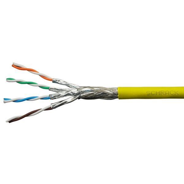 S/FTP Cable Cat.7a, 4x2xAWG22/1, 1.250Mhz, LS0H-3, B2ca, 50% image 1
