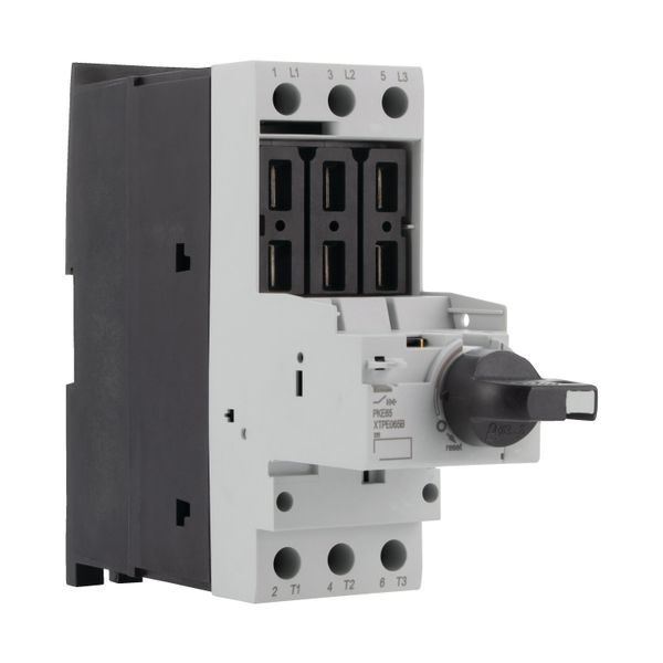 Circuit-breaker, Basic device with AK lockable rotary handle, Electronic, 65 A, Without overload releases image 11