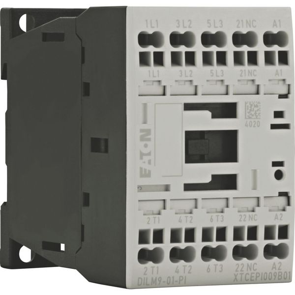 Contactor, 3 pole, 380 V 400 V 4 kW, 1 NC, 220 V 50/60 Hz, AC operation, Push in terminals image 14