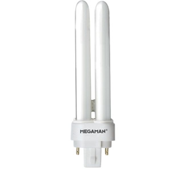 Fluorescent Bulb PLC/2P G24D-2 18W/830 58203 Megaman image 1