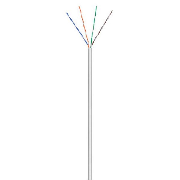 CAT.5e Patchcable (Flex) 200MHz, U/UTP, PVC, Grey, 305m image 1