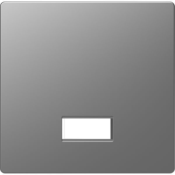 Rocker w. rectangular indicator window f. symbols, stainless steel, Sys. Design image 3