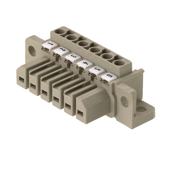 PCB plug-in connector (board connection), 7.00 mm, Number of poles: 8, image 2