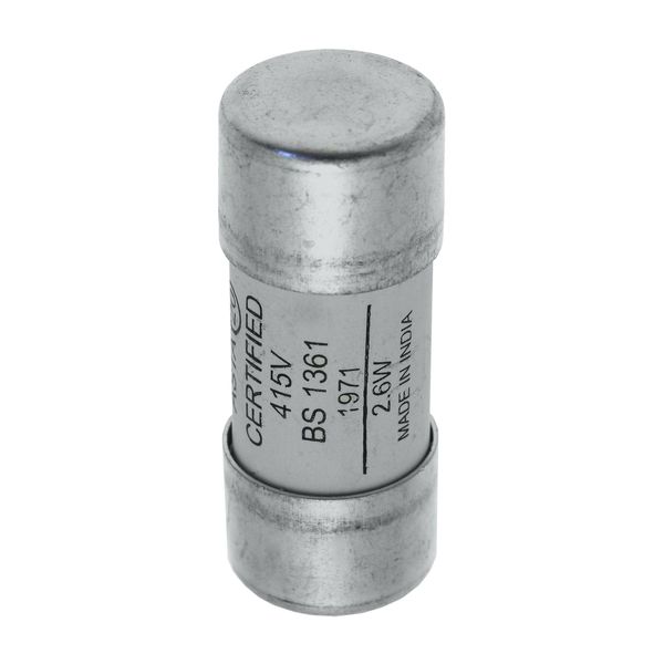 House service fuse-link, low voltage, 20 A, AC 415 V, BS system C type II, 23 x 57 mm, gL/gG, BS image 10