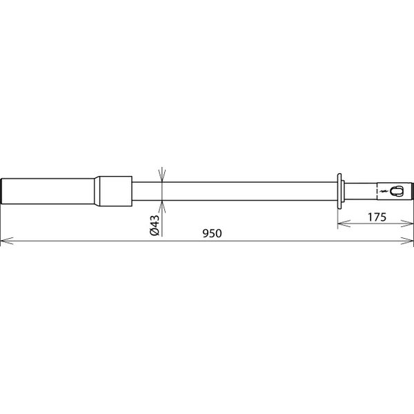 Non-contact votlage detector HSA205 Un 1..420kV 50Hz switchable image 2