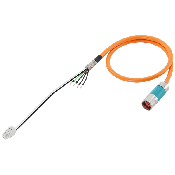 power cable type: 6FX5002-5CF10 pre-assembled 4x 1.5 C, SPEED-CONNECT Sz....6FX5002-5CF10-1BA0 image 1