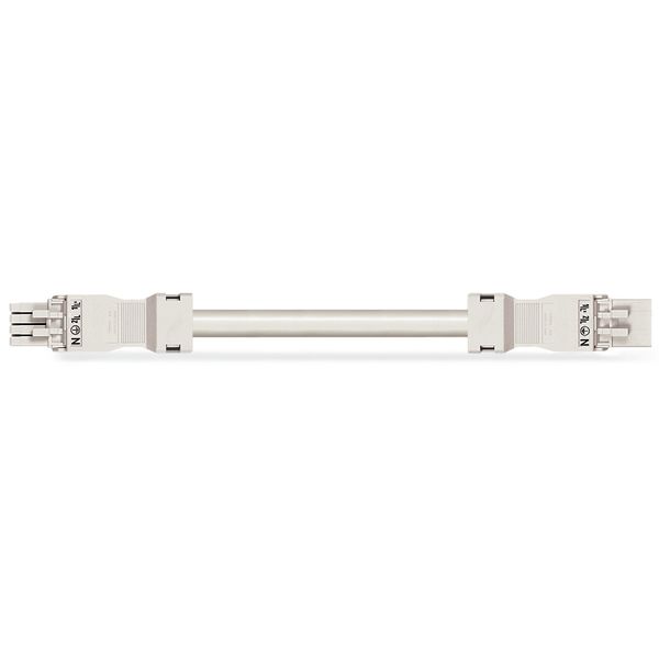 pre-assembled interconnecting cable Eca Socket/plug white image 4