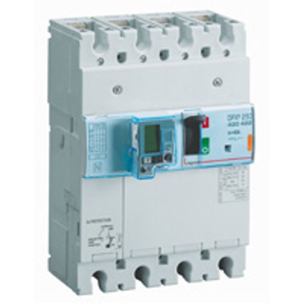 MCCB electronic + energy metering + e.l.c.bs - DPX³ 250 - Icu 25 kA - 4P - 40 A image 1